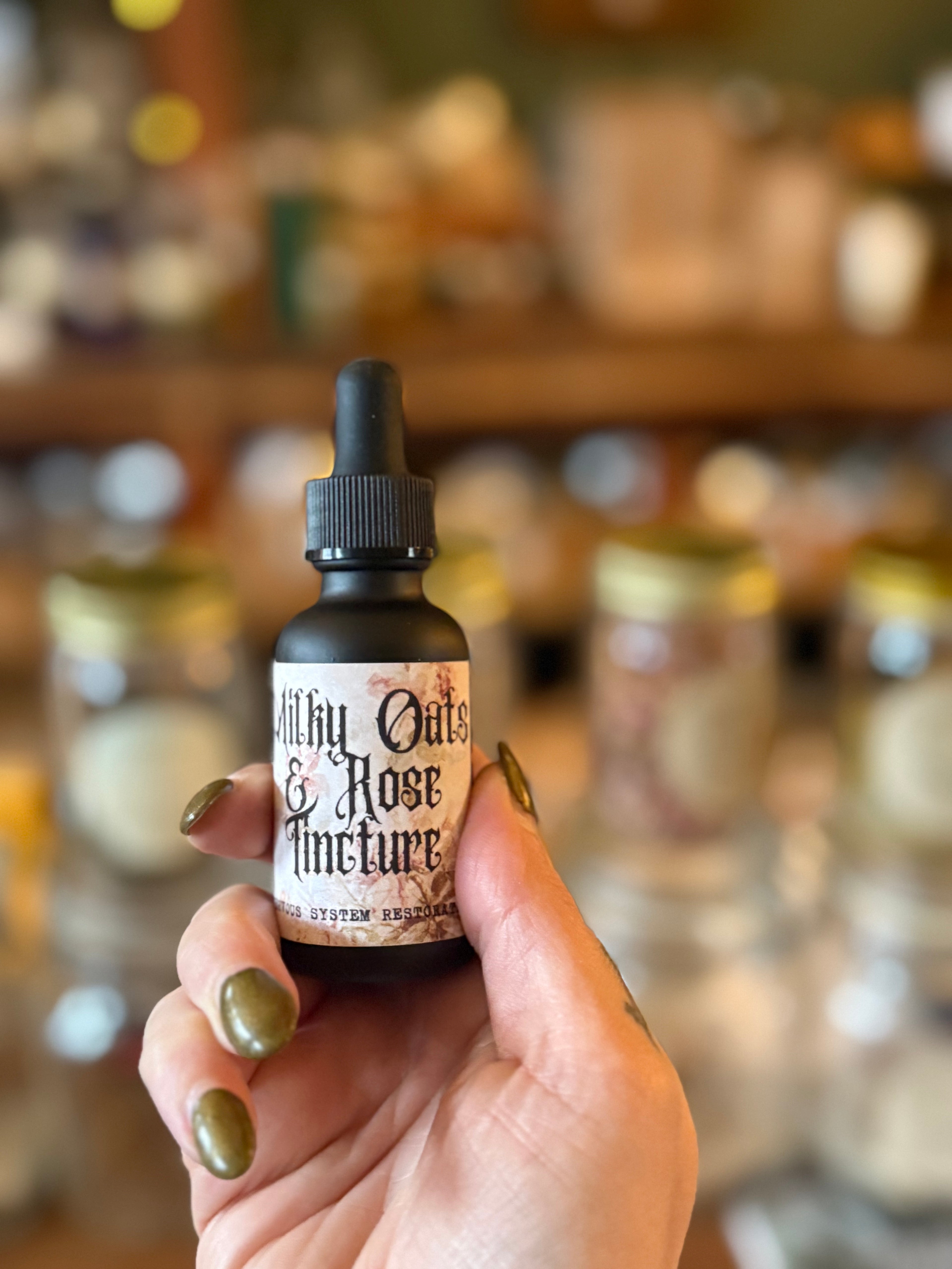 Milky Oats & Rose Tincture